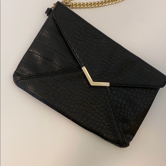 Express croco clutch with wrist chain - Picture 3 of 10